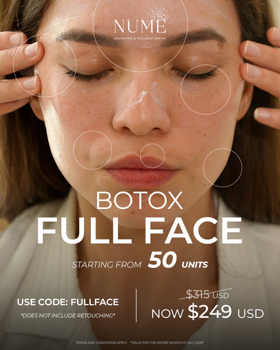 Promoción Botox rostro completo